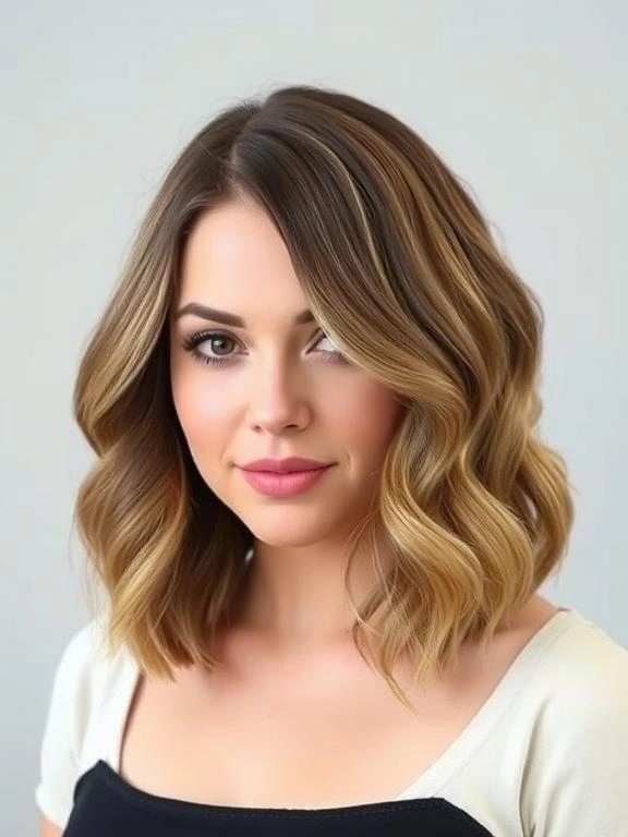 25 Flattering Bob Hairstyles for Round Faces 24 BA25