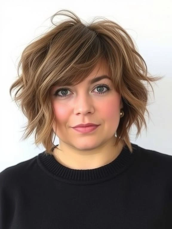25 Flattering Bob Hairstyles for Round Faces 6 BA5