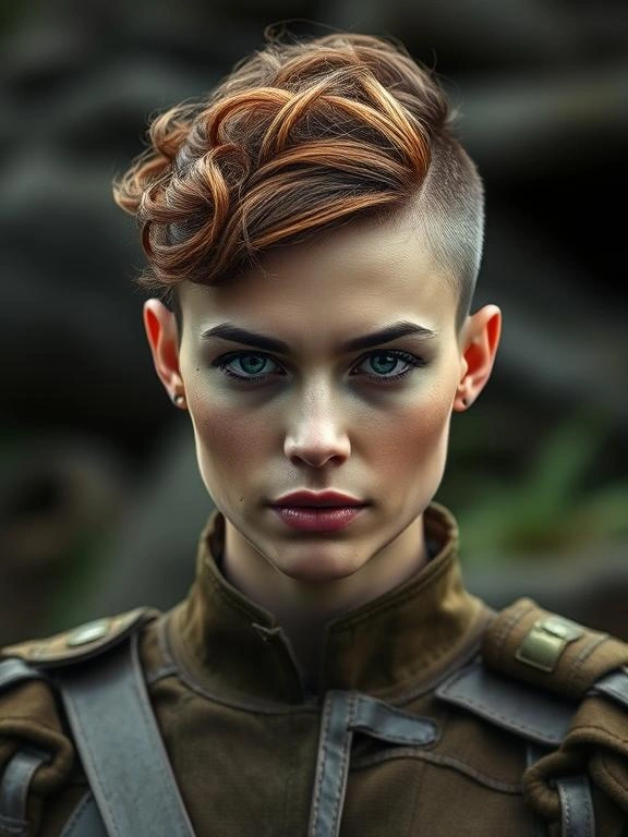 25 Fierce Viking-Inspired Styles for Short-Haired Women 11 BB10 1