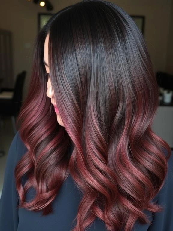 22 Gorgeous Cherry Cola Balayage Hairstyles to Give Depth and Drama to Your Locks 25 BC1 1