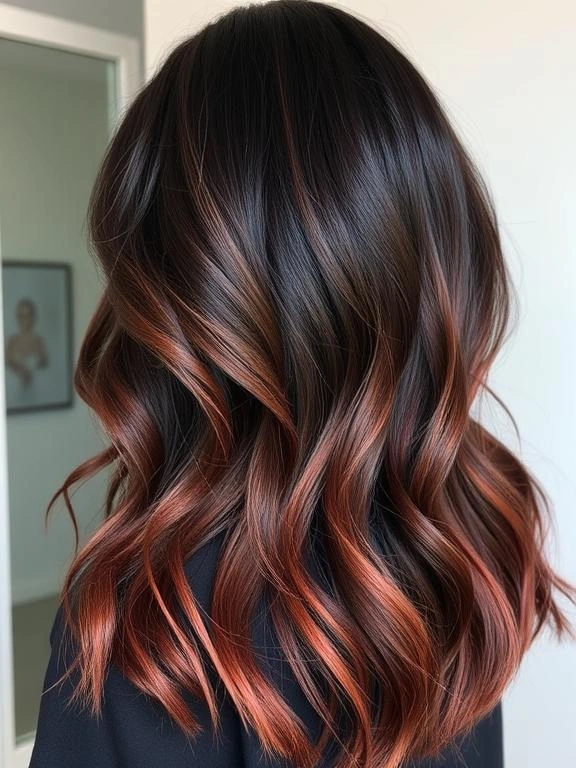 22 Gorgeous Cherry Cola Balayage Hairstyles to Give Depth and Drama to Your Locks 28 BC4 1