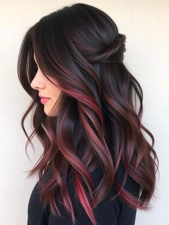 22 Gorgeous Cherry Cola Balayage Hairstyles to Give Depth and Drama to Your Locks 31 BC7 1