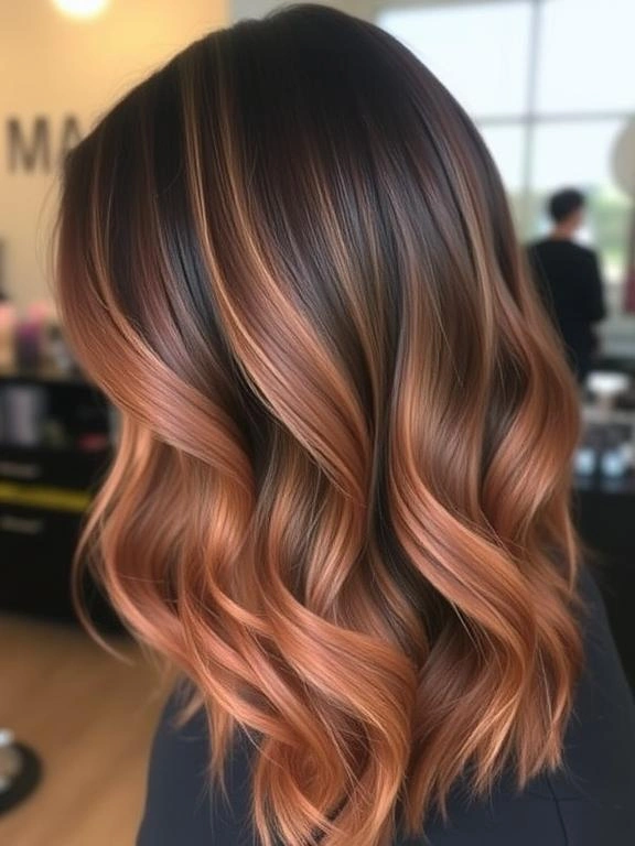 23 Stunning Dark Caramel Balayage Hairstyles to Give Depth and Dimension to Your Locks 12 BD11