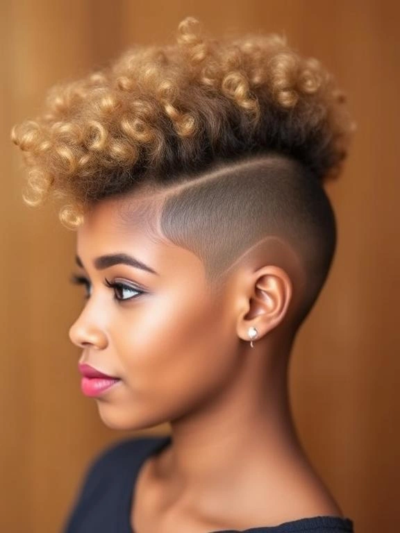 21 Bold One-Side-Shaved Hairstyles for Black Women: Stunning Ideas to Elevate Your Look 15 BG14