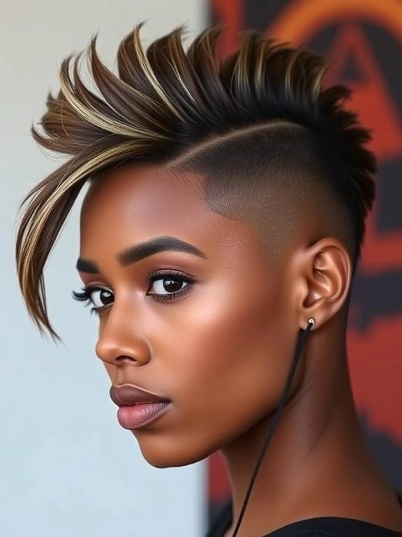 21 Bold One-Side-Shaved Hairstyles for Black Women: Stunning Ideas to Elevate Your Look 5 BG4