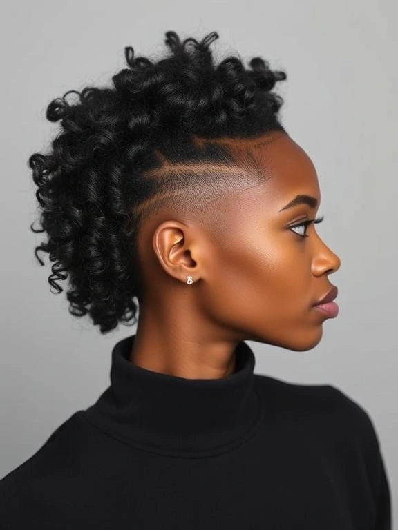 21 Bold One-Side-Shaved Hairstyles for Black Women: Stunning Ideas to Elevate Your Look 6 BG5