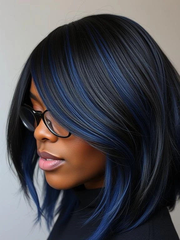 Peekaboo Highlights for Black Women: 23 Stunning Ideas to Elevate Your Look 44 BI19
