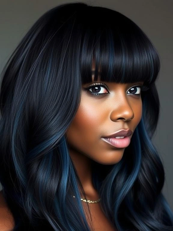 Peekaboo Highlights for Black Women: 23 Stunning Ideas to Elevate Your Look 28 BI3