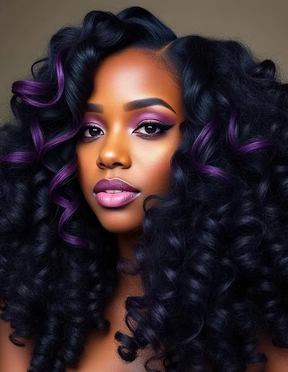 Peekaboo Highlights for Black Women: 23 Stunning Ideas to Elevate Your Look 29 BI4