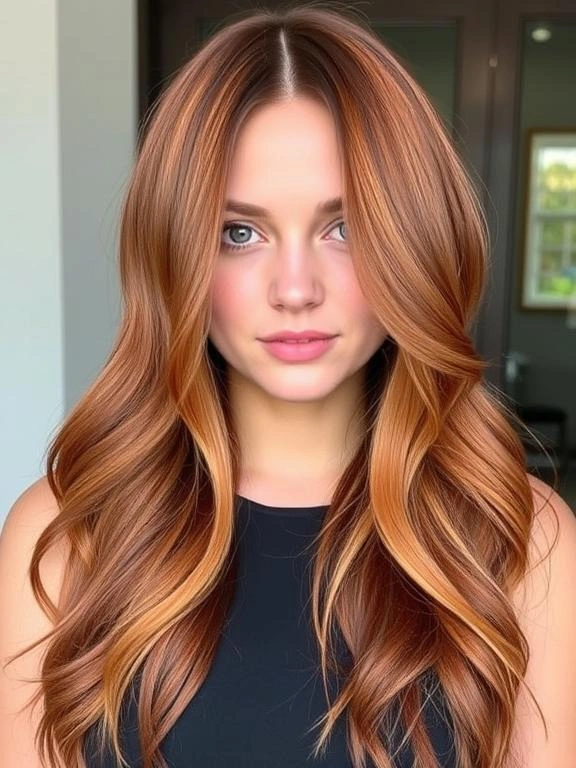 26 Gorgeous Red Copper Balayage Ideas: Add Warmth and Radiance to Your Hair 11 BL10