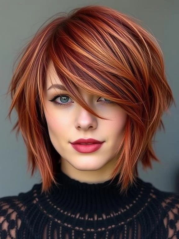 26 Gorgeous Red Copper Balayage Ideas: Add Warmth and Radiance to Your Hair 13 BL12
