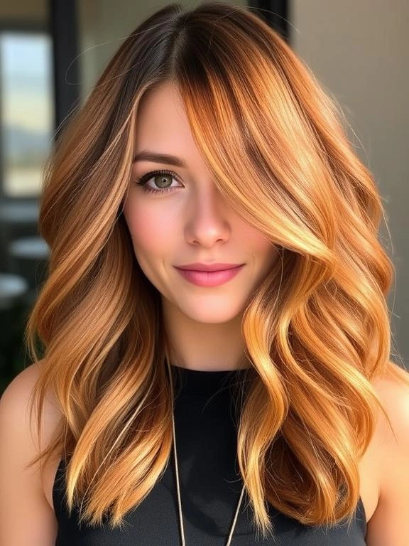 26 Gorgeous Red Copper Balayage Ideas: Add Warmth and Radiance to Your Hair 16 BL15