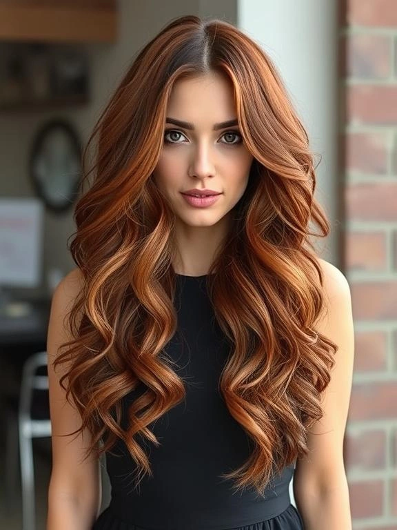 26 Gorgeous Red Copper Balayage Ideas: Add Warmth and Radiance to Your Hair 27 BL26