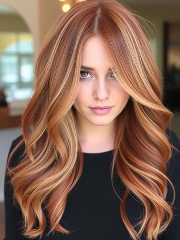 26 Gorgeous Red Copper Balayage Ideas: Add Warmth and Radiance to Your Hair 8 BL7