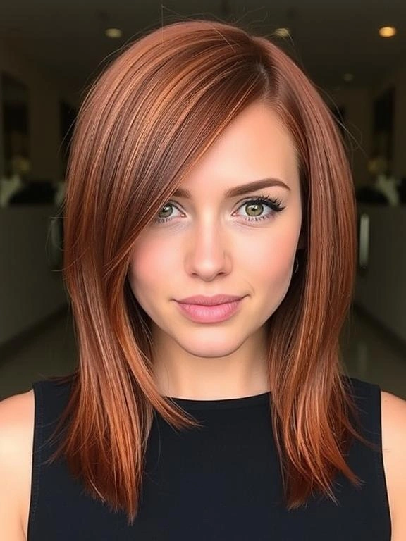 26 Gorgeous Red Copper Balayage Ideas: Add Warmth and Radiance to Your Hair 9 BL8