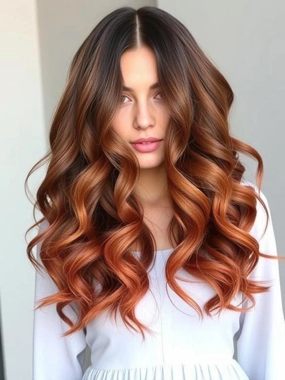 26 Gorgeous Red Copper Balayage Ideas: Add Warmth and Radiance to Your Hair 10 BL9