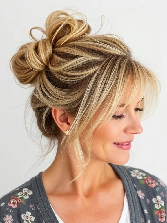 24 Timeless and Trendy Mid-Length Hairstyles for Women Over 40: Chic and Stylish Ideas to Try 15 BO14