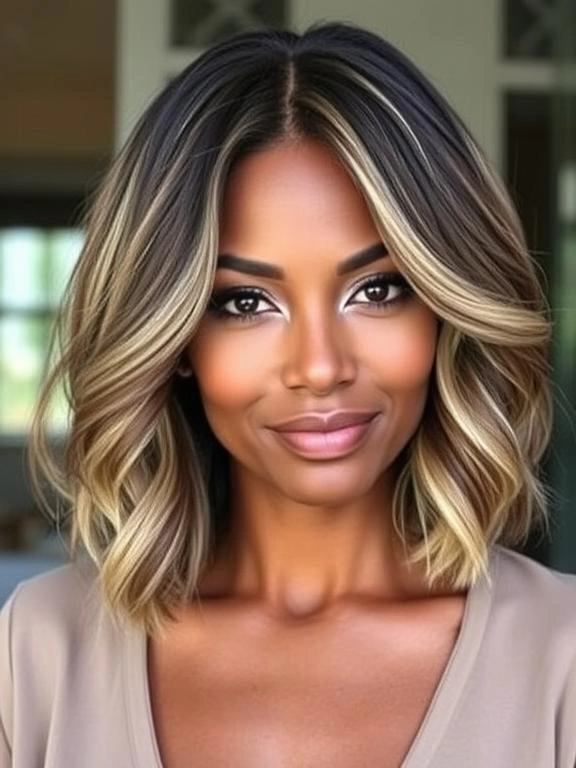 24 Timeless and Trendy Mid-Length Hairstyles for Women Over 40: Chic and Stylish Ideas to Try 23 BO22