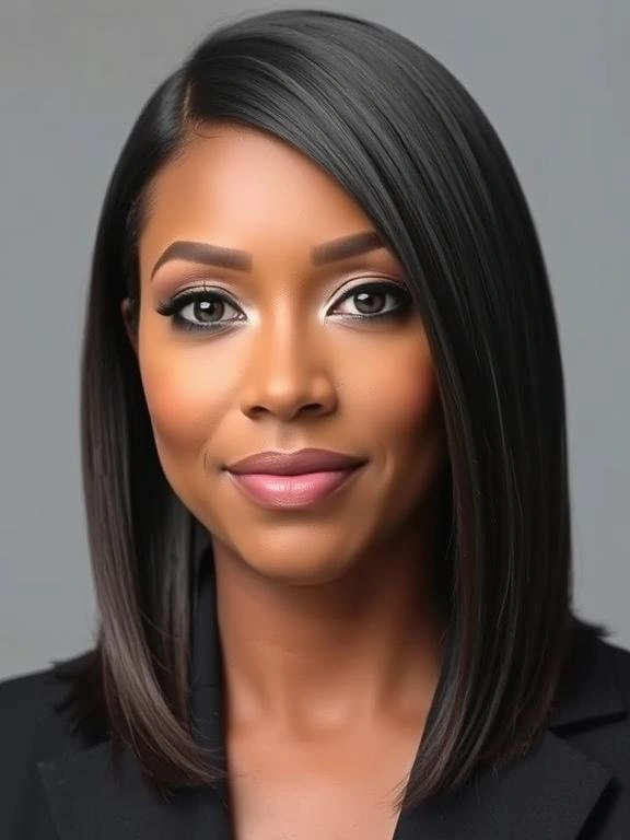 24 Timeless and Trendy Mid-Length Hairstyles for Women Over 40: Chic and Stylish Ideas to Try 25 BO24
