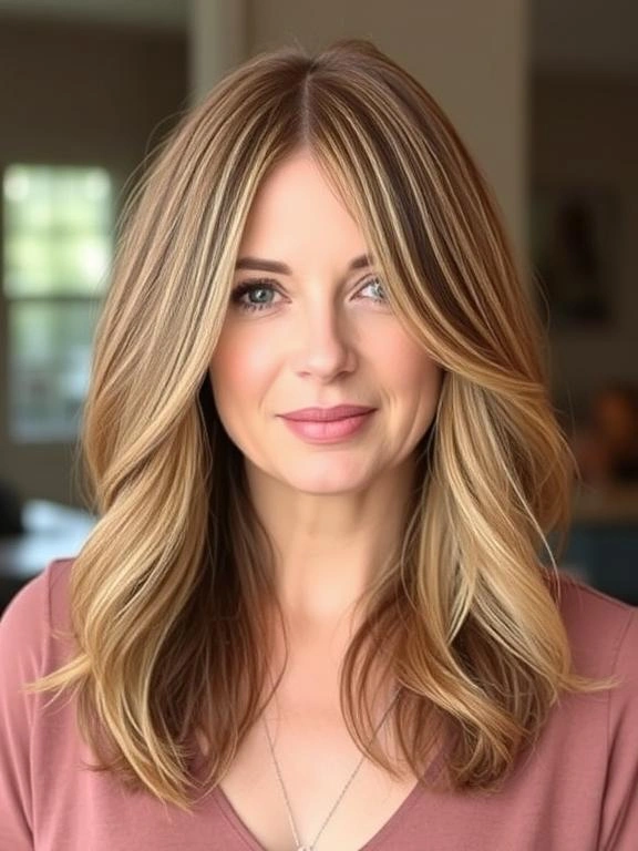 24 Timeless and Trendy Mid-Length Hairstyles for Women Over 40: Chic and Stylish Ideas to Try 7 BO5