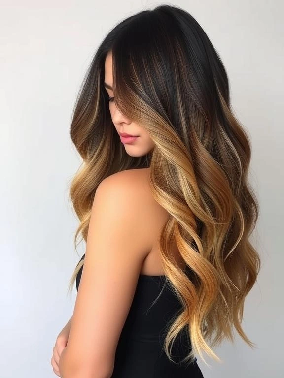 Warm Caramel Balayage with Honey Highlights: 30 Stunning Hairstyle Ideas to Enhance Your Look 43 BR11