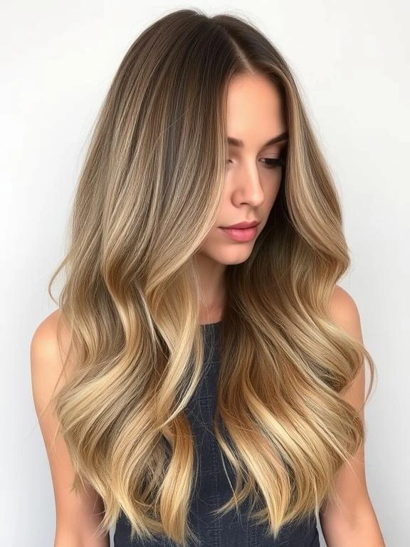 Warm Caramel Balayage with Honey Highlights: 30 Stunning Hairstyle Ideas to Enhance Your Look 46 BR14