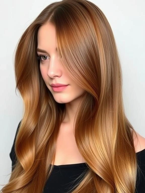 Warm Caramel Balayage with Honey Highlights: 30 Stunning Hairstyle Ideas to Enhance Your Look 55 BR23