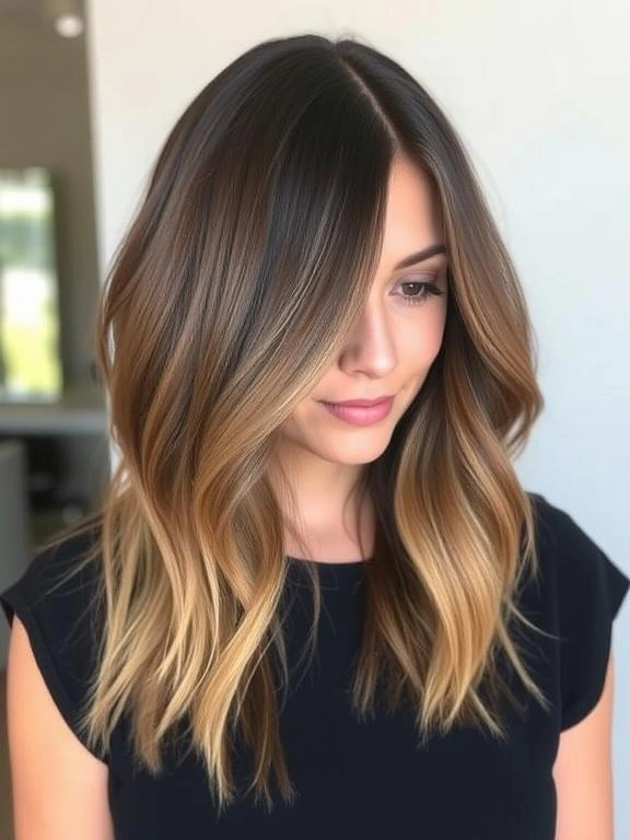 Warm Caramel Balayage with Honey Highlights: 30 Stunning Hairstyle Ideas to Enhance Your Look 61 BR29