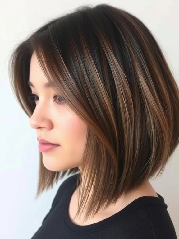 27 Chic Brown Bob Hairstyles to Elevate Your Look 27 F26