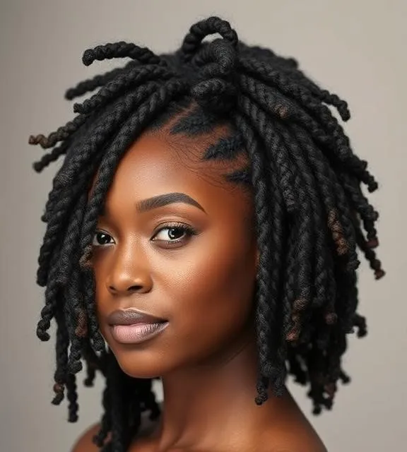 25 Stunning Thin Locs Hairstyles That Redefine Elegance & Style 25 N24 1