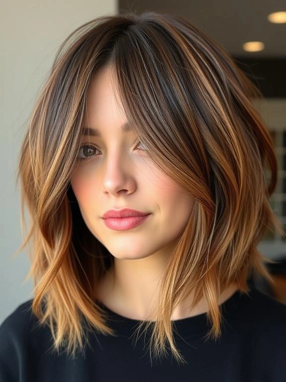 27 Chic Brown Bob Hairstyles to Elevate Your Look 14 f13