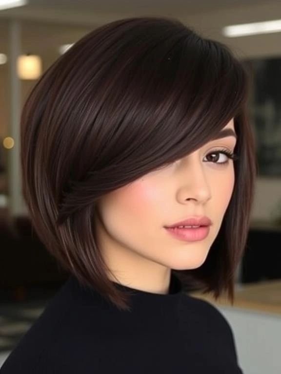 27 Chic Brown Bob Hairstyles to Elevate Your Look 15 f14