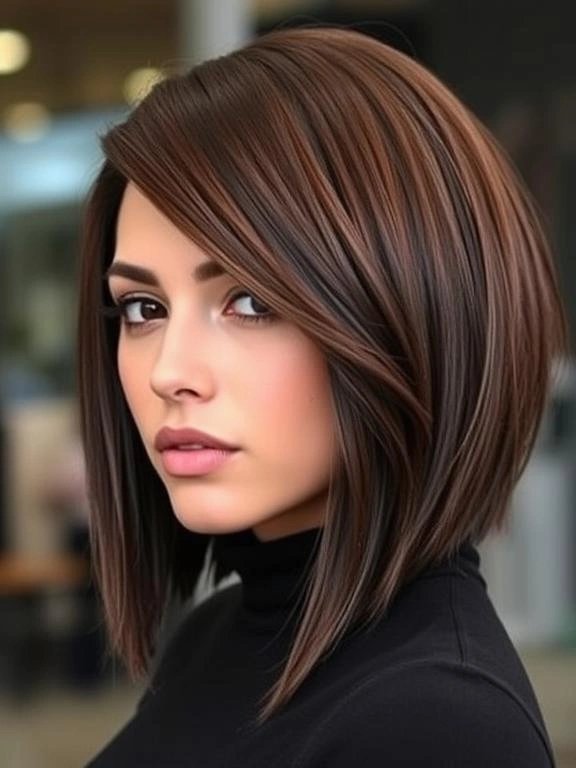27 Chic Brown Bob Hairstyles to Elevate Your Look 22 f21