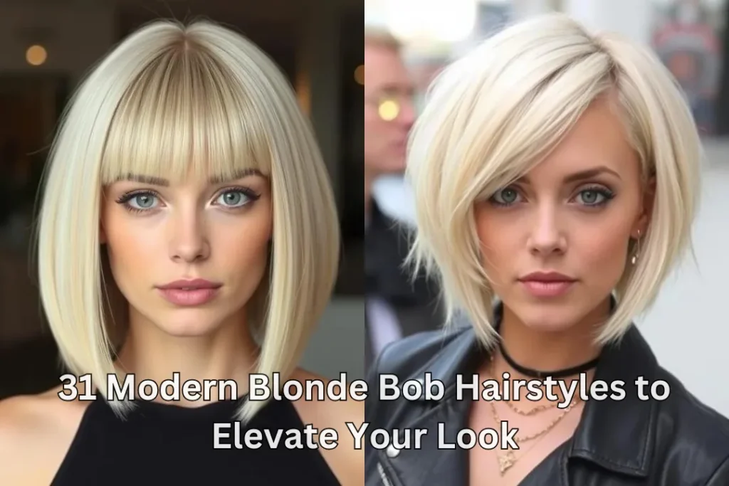 31 Modern Blonde Bob Hairstyles to Elevate Your Look 1 31 Modern Blonde Bob Hairstyles to Elevate Your Look