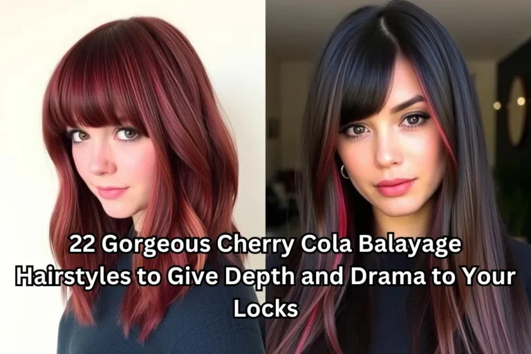 22 Gorgeous Cherry Cola Balayage Hairstyles to Give Depth and Drama to Your Locks
