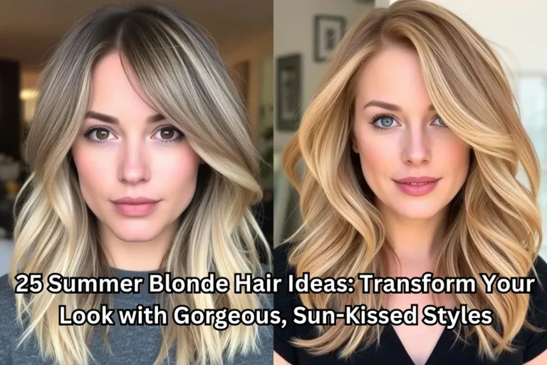 25 Summer Blonde Hair Ideas: Transform Your Look with Gorgeous, Sun-Kissed Styles