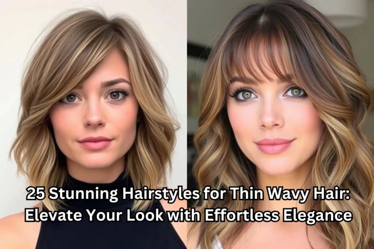 25 Stunning Hairstyles for Thin Wavy Hair: Elevate Your Look with Effortless Elegance
