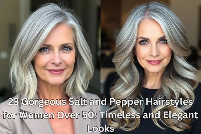 23 Gorgeous Salt and Pepper Hairstyles for Women Over 50: Timeless and Elegant Looks 22 23 Gorgeous Salt and Pepper Hairstyles for Women Over 50: Timeless and Elegant Looks
