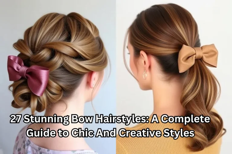 27 Stunning Bow Hairstyles: A Complete Guide to Chic And Creative Styles 27 27 Stunning Bow Hairstyles: A Complete Guide to Chic And Creative Styles