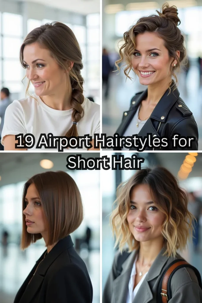 19 Airport Hairstyles for Short Hair 1 25 3 2