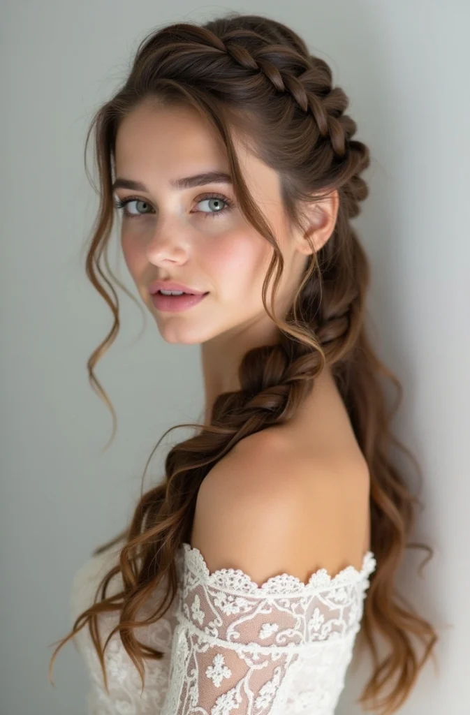 14 Half-Up Fishtail Braid Hairstyles 3 BL2