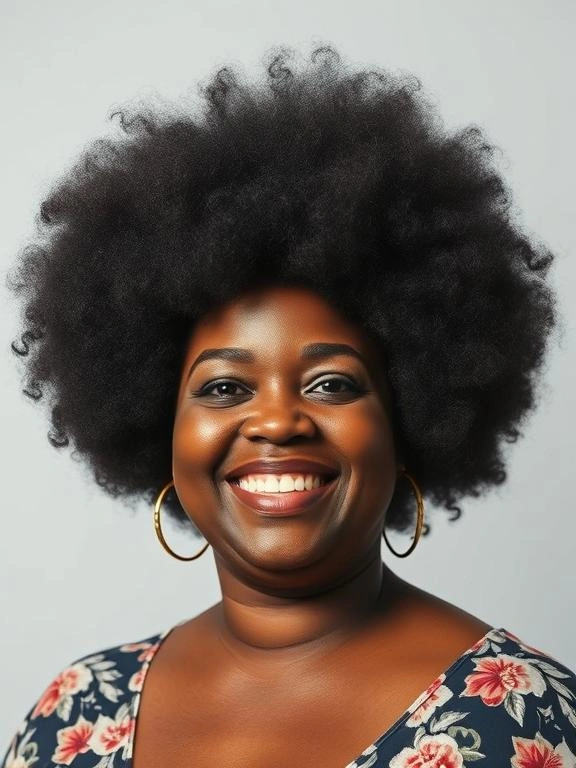 25 Stunning Plus-Size Hairstyles for Black Women 28 BY1