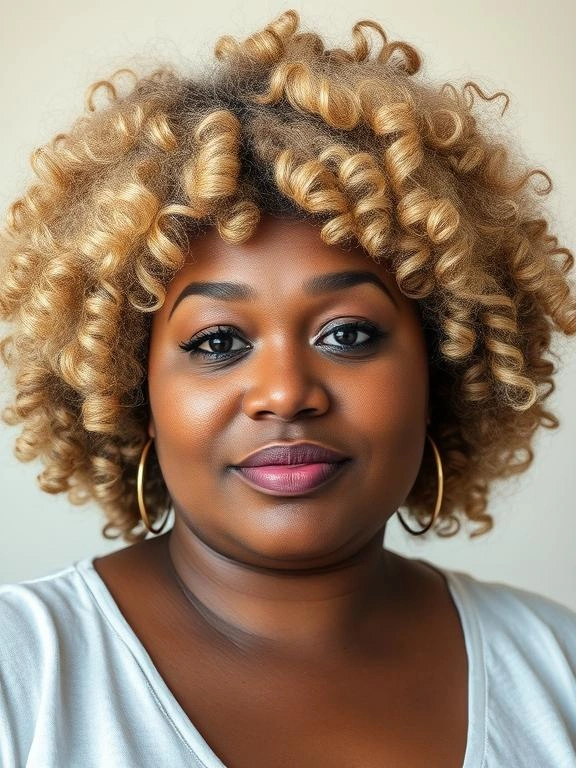 25 Stunning Plus-Size Hairstyles for Black Women 37 BY10