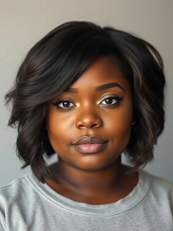 25 Stunning Plus-Size Hairstyles for Black Women 38 BY11