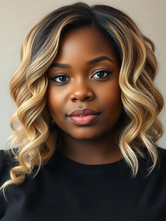 25 Stunning Plus-Size Hairstyles for Black Women 42 BY15