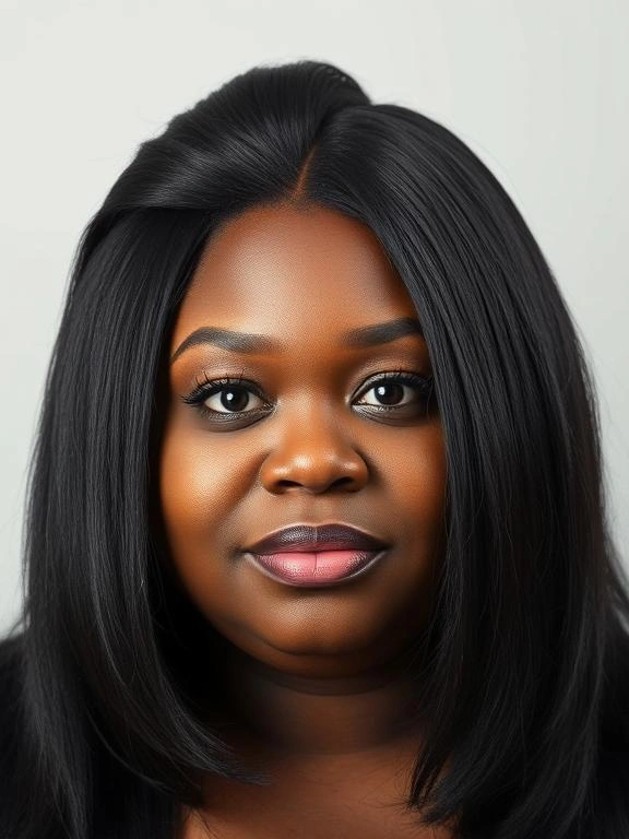 25 Stunning Plus-Size Hairstyles for Black Women 45 BY18