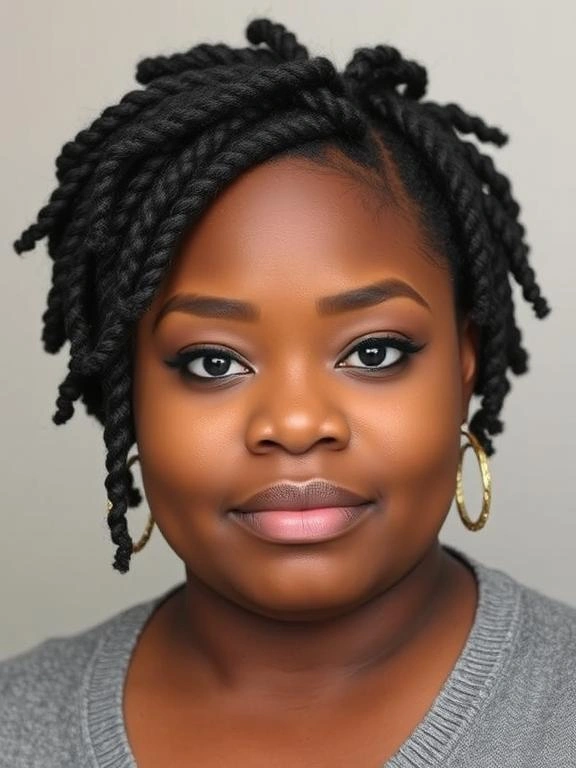 25 Stunning Plus-Size Hairstyles for Black Women 48 BY21