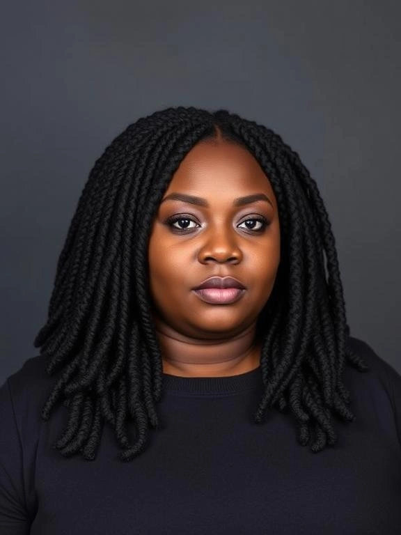 25 Stunning Plus-Size Hairstyles for Black Women 32 BY5