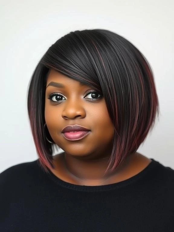25 Stunning Plus-Size Hairstyles for Black Women 33 BY6