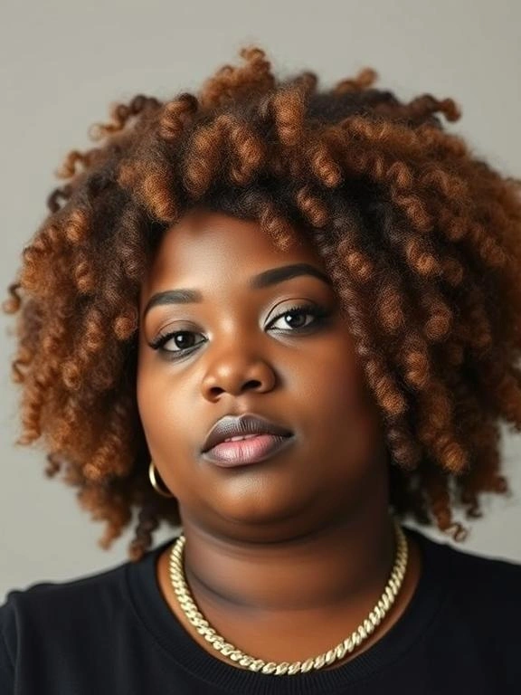 25 Stunning Plus-Size Hairstyles for Black Women 36 BY9